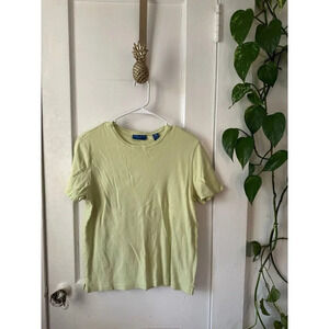 Karen Scott sport 100% cotton women’s size small green shirt